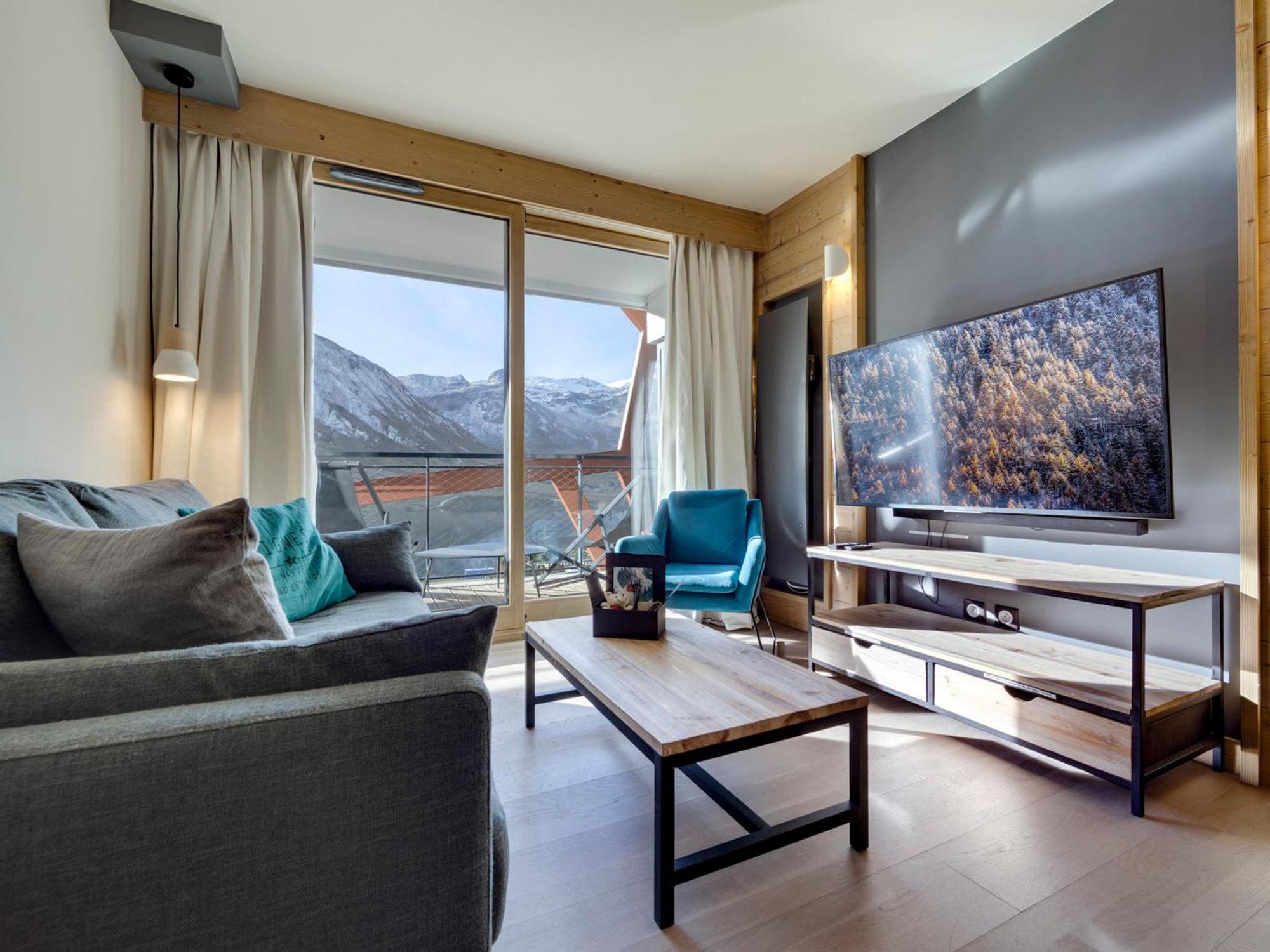Appartement Moderne Au Coeur De Tignes, 2 Chambres, Balcon, Wifi, Linge Fourni - Fr-1-641-3 외부 사진